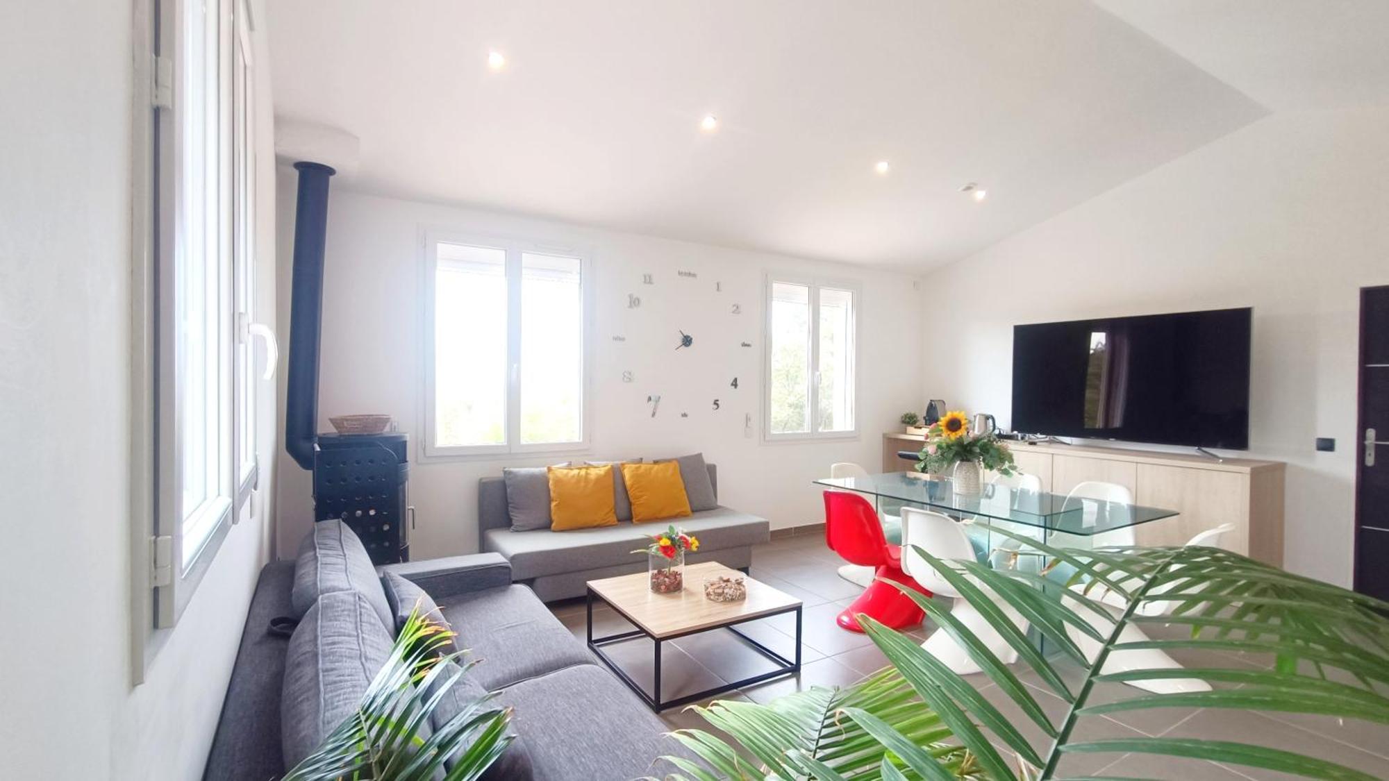 Appartement Pinede Man Yelle 滨海萨纳里 外观 照片