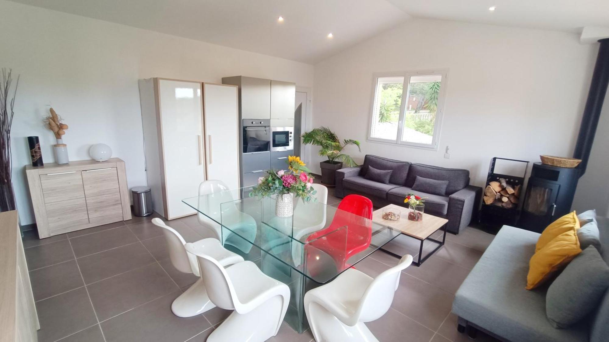 Appartement Pinede Man Yelle 滨海萨纳里 外观 照片